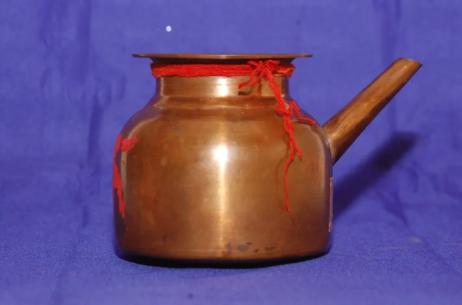 Copper Achmani Spouted Vessel